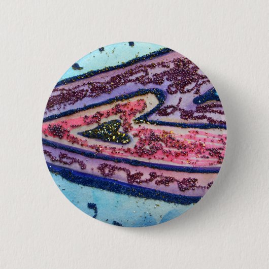 Badge Rond 5 Cm Bouton Coeur de foi (Devant)