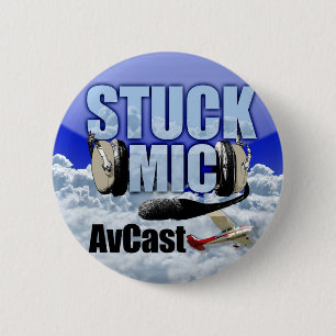 Badge Rond 5 Cm Bouton coincé de MIC AvCast