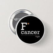 Badge Rond 5 Cm bouton combattre le cancer (Devant & derrière)