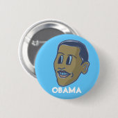 Badge Rond 5 Cm bouton comicFace (Devant & derrière)