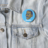 Badge Rond 5 Cm bouton comicFace (En situation)