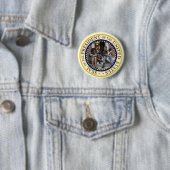Badge Rond 5 Cm Bouton commémoratif du président Obama (En situation)