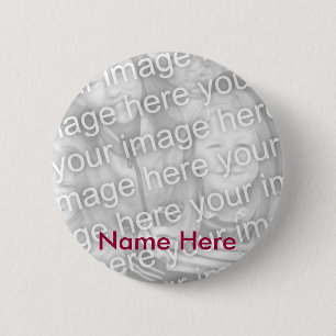Badge Rond 5 Cm Bouton commémoratif personnalisé de photo