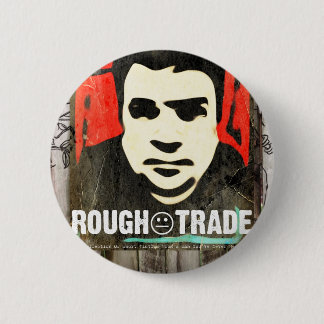 Badge Rond 5 Cm " Bouton commercial "rugueux