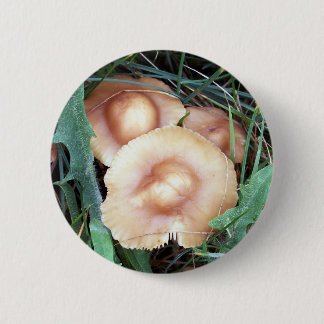 Badge Rond 5 Cm Bouton commun de champignon de capot