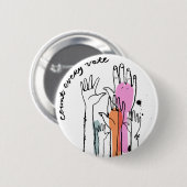 Badge Rond 5 Cm Bouton Compter chaque vote (Devant & derrière)