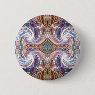 Badge Rond 5 Cm Bouton conscient d'énergies