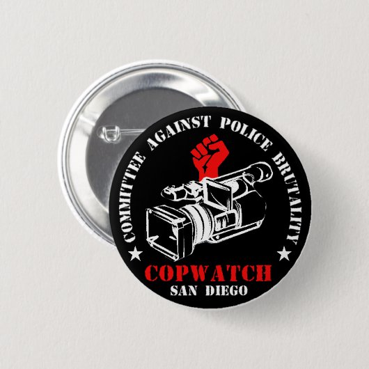 Badge Rond 5 Cm bouton copwatch1 (Devant & derrière)