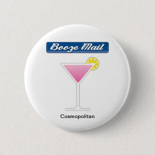 Badge Rond 5 Cm Bouton cosmopolite
