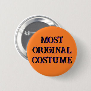 Badge Rond 5 Cm Bouton "Costume le plus original"