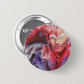 Badge Rond 5 Cm Bouton Couleurs (Devant & derrière)