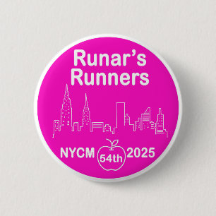 Badge Rond 5 Cm Bouton Coureurs de Runar