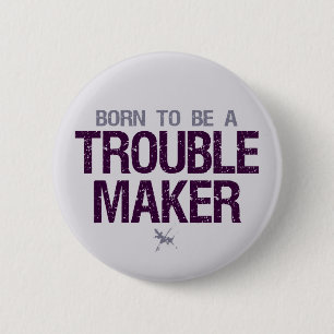 Badge Rond 5 Cm Bouton Création de problèmes