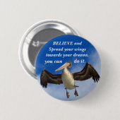 Badge Rond 5 Cm Bouton_Croire (Devant & derrière)