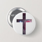 Badge Rond 5 Cm Bouton croisé 2 de nébuleuse (Devant & derrière)