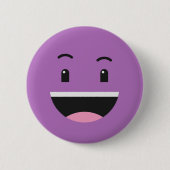 Badge Rond 5 Cm Bouton Cute (Devant)