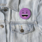 Badge Rond 5 Cm Bouton Cute (En situation)