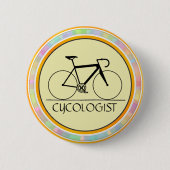 Badge Rond 5 Cm Bouton cycologue (Devant)