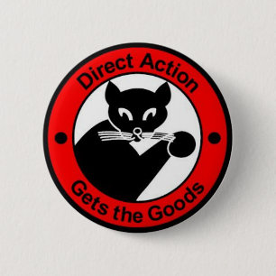 Badge Rond 5 Cm Bouton d'action directe