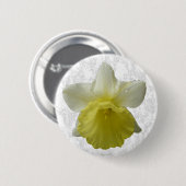 Badge Rond 5 Cm Bouton Daffodil (Devant & derrière)