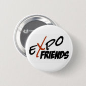 Badge Rond 5 Cm Bouton d'amis d'expo (Devant & derrière)