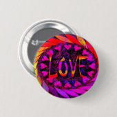 Badge Rond 5 Cm Bouton d'amour (Devant & derrière)