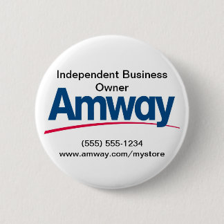 Badge Rond 5 Cm Bouton d'Amway