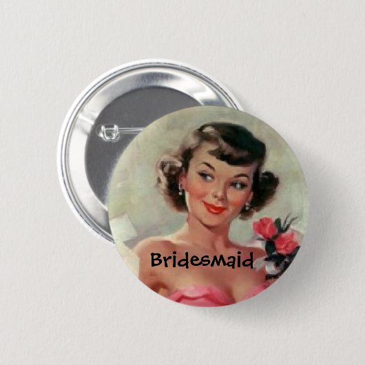 Badge Rond 5 Cm Bouton d'Amy (Devant & derrière)