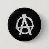 Badge Rond 5 Cm bouton d'anarchie (Devant)