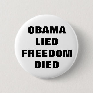 Badge Rond 5 Cm Bouton d'Anti-Obama