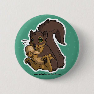 Badge Rond 5 Cm Bouton d'arachide