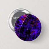 Badge Rond 5 Cm Bouton d'art Abstrait violet (Devant & derrière)