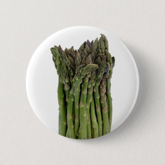 Badge Rond 5 Cm Bouton d'asperge (Devant)