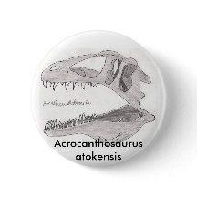 Bouton d'atokensis d'Acrocanthosaurus