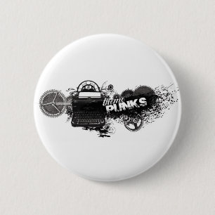 Badge Rond 5 Cm Bouton d'auteurs de vitesse