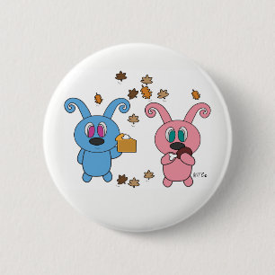 Badge Rond 5 Cm Bouton d'automne de Rollys