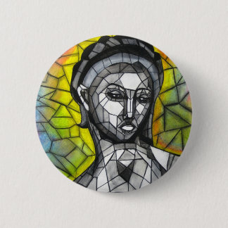 Badge Rond 5 Cm Bouton d'avenue Maria