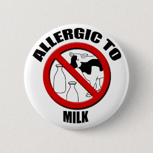 Badge Rond 5 Cm Bouton d'avertissement de l'alerte Médicale d'all