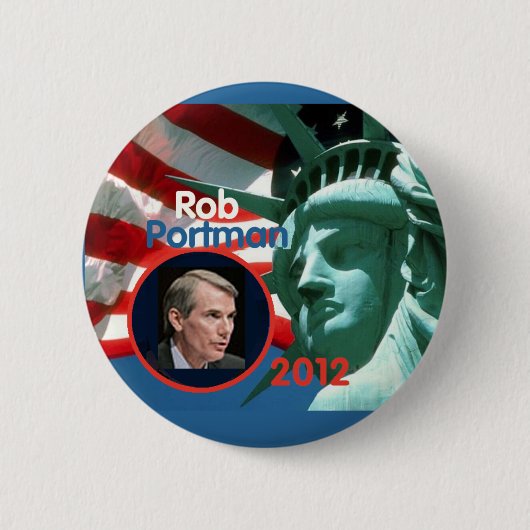 Badge Rond 5 Cm Bouton de 2012 PORTMAN (Devant)