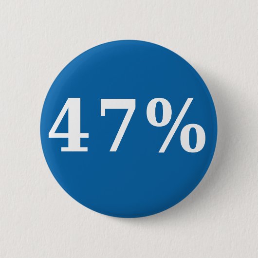 Badge Rond 5 Cm Bouton de 47 pour cent (Devant)