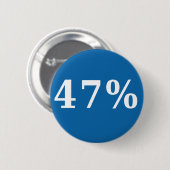 Badge Rond 5 Cm Bouton de 47 pour cent (Devant & derrière)