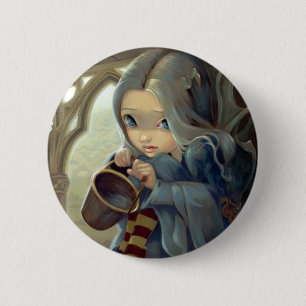 Badge Rond 5 Cm Bouton de "Alannah et de la gargouille"