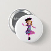Badge Rond 5 Cm Bouton de Balance (Devant & derrière)
