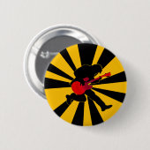 Badge Rond 5 Cm Bouton de balancier de Starburst (Devant & derrière)