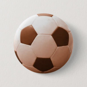 Badge Rond 5 Cm Bouton de balle de football