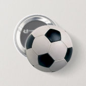 Badge Rond 5 Cm Bouton de balle de football (Devant & derrière)