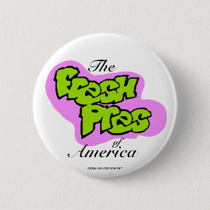Badge Rond 5 Cm Bouton de Barack Obama "Pres frais d'America™"