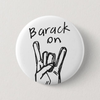 Badge Rond 5 Cm Bouton de BarackOn