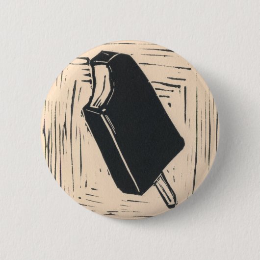 Badge Rond 5 Cm bouton de barre de crème glacée (Devant)