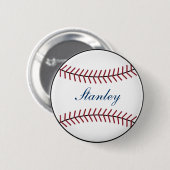 Badge Rond 5 Cm Bouton de baseball personnalisé (Devant & derrière)